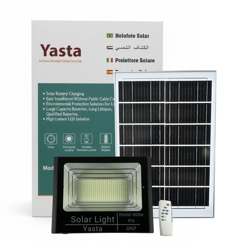 Faro led solare 800w - solare,