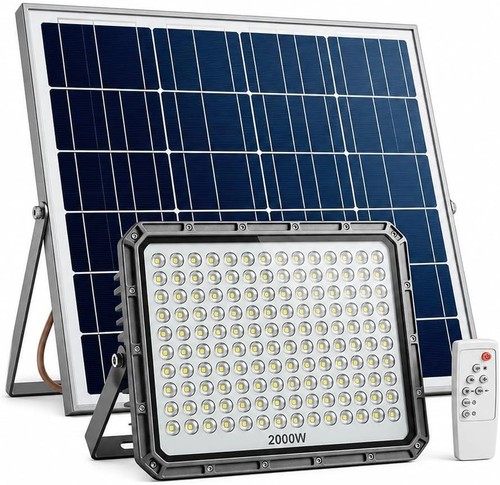 Faro solare led 2000w con - 2000w,