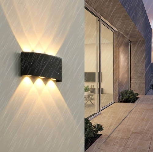 Applique led esterno doppia - applique,