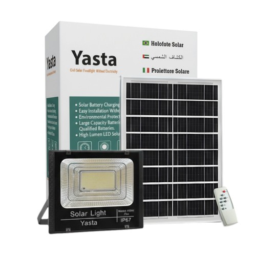 Faro led solare 400w pro - 400w, yasta
