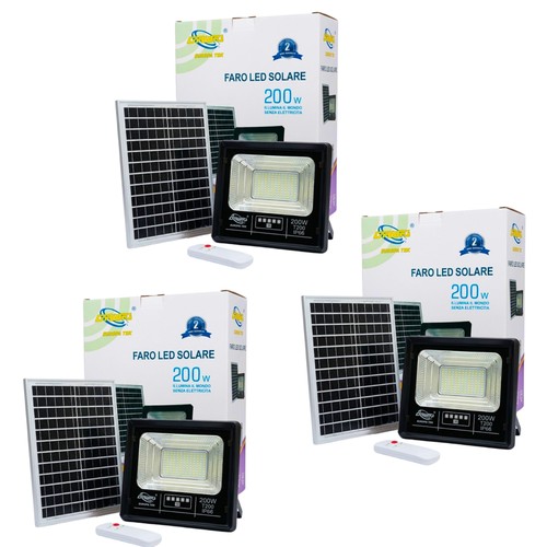 Faro solare 200w led driwei - faro,